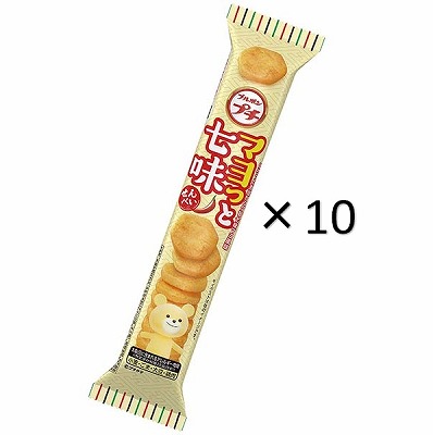 【10袋入り】ブルボンプチ　マヨっと七味　※賞味期限2022年11月21日