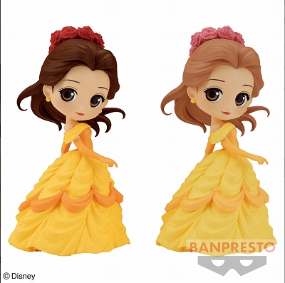 ◎【A-濃い茶髪】Q posket Disney Characters flower style -Belle-