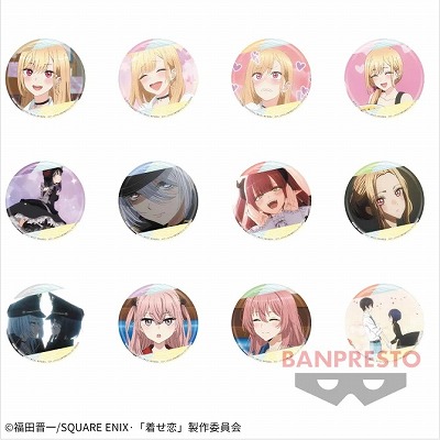 ■TVアニメ「その着せ替え人形は恋をする」ホログラム缶バッジ