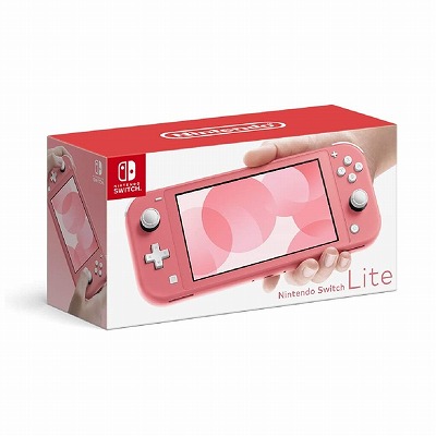 △Nintendo Switch Lite コーラル