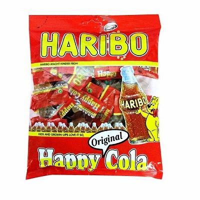 【赤】ハリボー　ミニハッピーコーラ※賞味期限2023年9月2日
