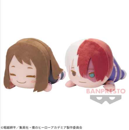 【アシスト10回!!】【轟焦凍】僕のヒーローアカデミア でっかいぽふっとくつろぎぬいぐるみ～麗日お茶子・轟焦凍～