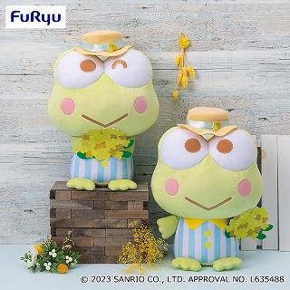 【ノーマル】けろけろけろっぴ 菜の花だよりBIGぬいぐるみ～けろけろけろっぴ～【2/17入荷】