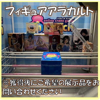 ■フィギュアアラカルト(箱ダメージ有) ※展示品が景品です 獲得後、ご希望の種類の景品をお問い合わせください