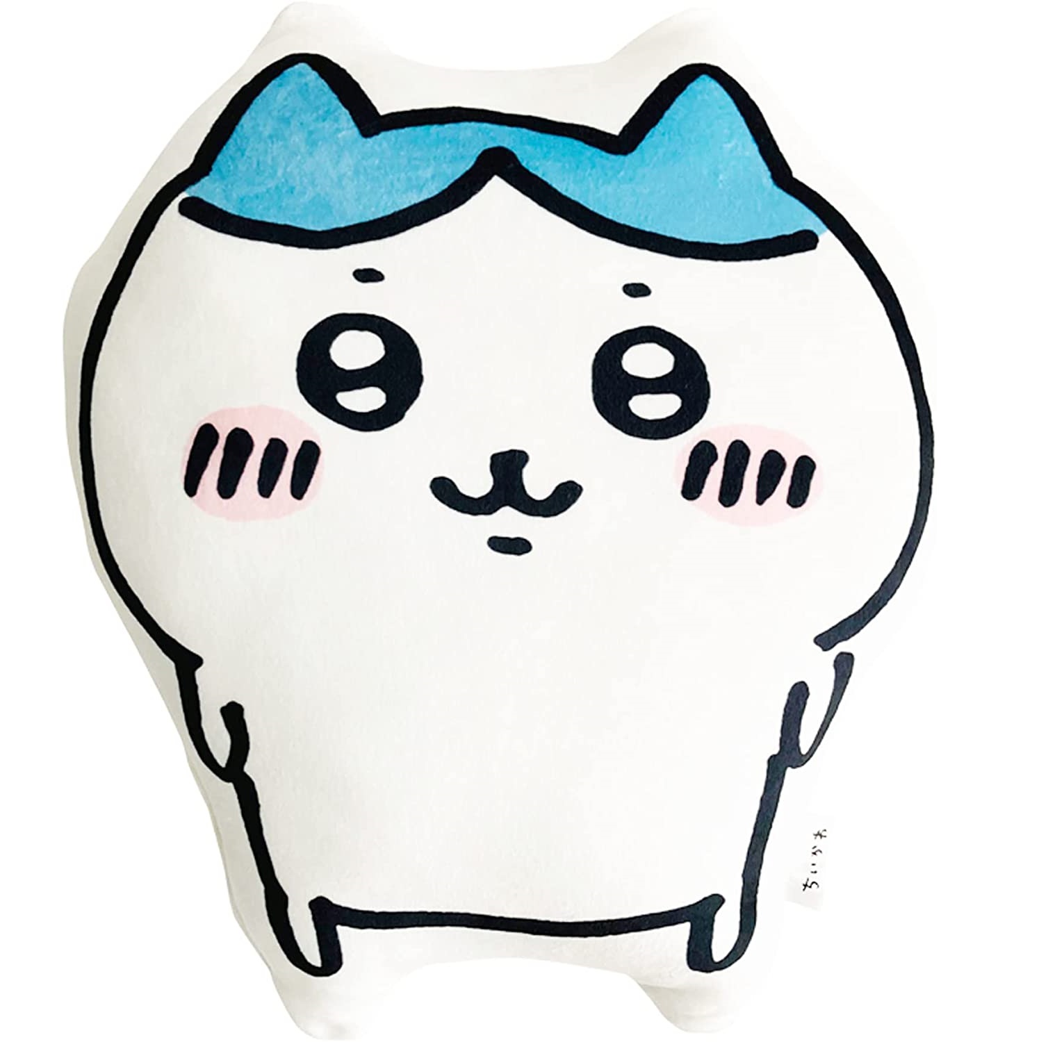 ハチワレ ふわふわ もちもち ダイカット ホワイト