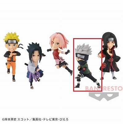 【D はたけカカシ】【複数獲得の場合でも1つ】NARUTO-ナルト- 疾風伝 ワールドコレクタブルフィギュア【5/18入荷】