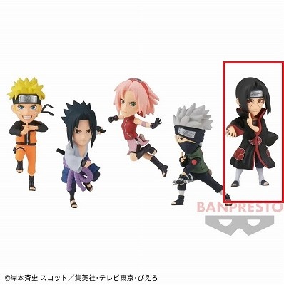 【E うちはイタチ】【複数獲得の場合でも1つ】NARUTO-ナルト- 疾風伝 ワールドコレクタブルフィギュア【5/18入荷】