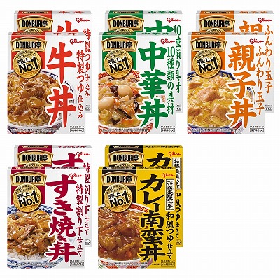 江崎グリコ DONBURI亭アソート 2個×5品