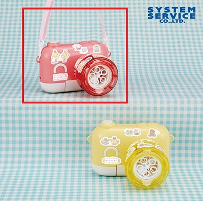 【レッド】すみっコぐらし みにっコとあそぼ カメラ型シャボン玉メーカー【5/24入荷】
