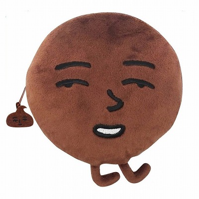 【A 口開き】カントリーマアムチョコまみれ ぬいぐるみポーチ【5/25入荷】