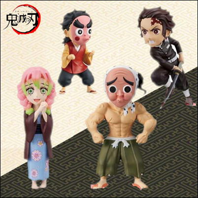 ■鬼滅の刃 ワールドコレクタブルフィギュアvol.11～甘露寺蜜璃/小鉄/竈門炭治郎/鋼鐵塚蛍～