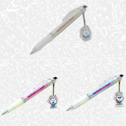 Harami-chan ballpoint pen with acrylic charm