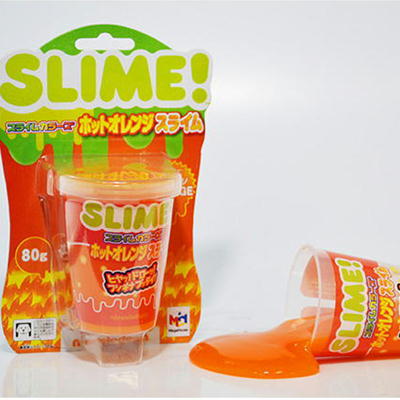 ▲スプーンをGETで景品GET▲スライムカラーズ　オレンジ