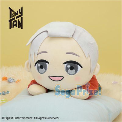 【“RM”】TinyTAN　メガジャンボ寝そべりぬいぐるみ