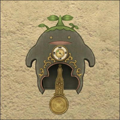 ファイナルファンタジーXIV　アクリル壁掛け時計 グゥーブー