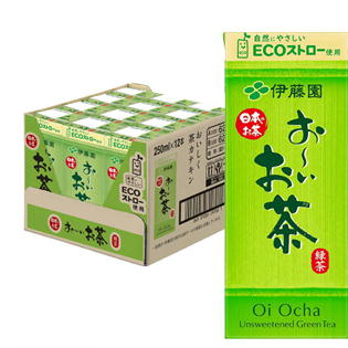 ＜1BOX(12本入)＞お～いお茶緑茶　250ml