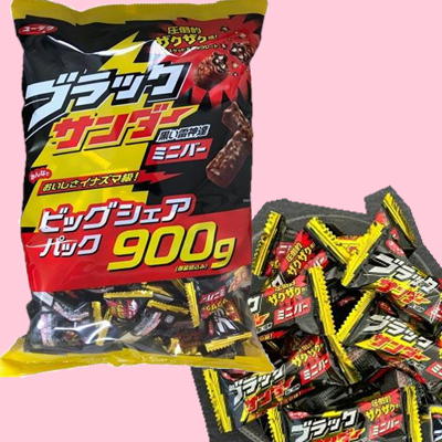 ブラックサンダー ビッグシェアパック(900g)【賞味期限:2024/10】