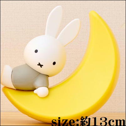[gray] Miffy Rolling Sensor Light Monotone ver.