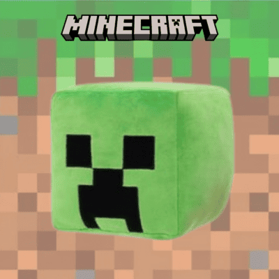 ☆Global Players Only! One-shot win!☆[Creeper] Minecraft Voice-activated Block BIG Plush Toy
