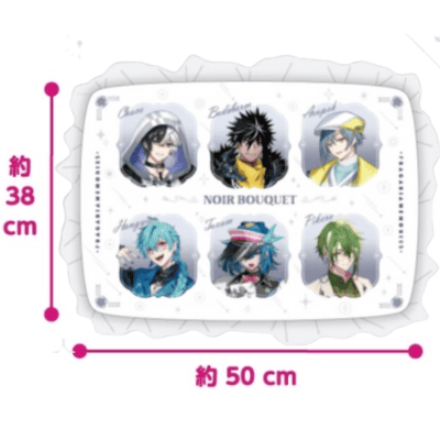 [NOIR BOUQUET] Fragaria Memories Frill Cushion