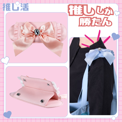 ◇OZaKKa [Light Pink] Oshi-Goto Shoulder Pad (Light Pink) Note: This item will be shipped at a later date. Delivery date cannot be specified. [Oshi-Katsu Goods]