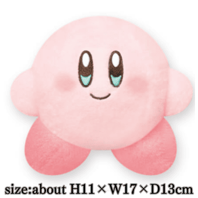 ★Get probability 1/5★[Smile] Kirby Wool Felt Plush Toy
