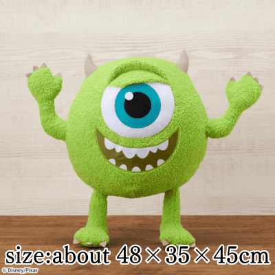 Monsters, Inc. Super Large Plush Toy Surprise Ver. "Mike Wazowski"