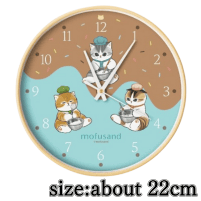 [Sweets Nyan] mofusand wall clock