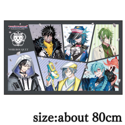 [NOIR BOUQUET] Fragaria Memories Big Size Visual Towel