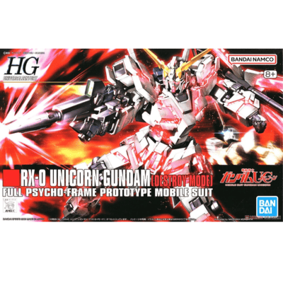 HGUC 1/144 "Mobile Suit Gundam UC" Unicorn Gundam Destroy Mode