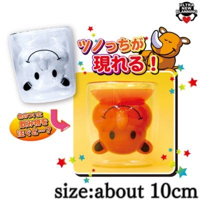 JUGGLER horny double wall glass