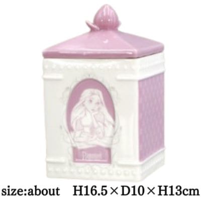 [Rapunzel] Disney Princess Antique-style ceramic accessory case