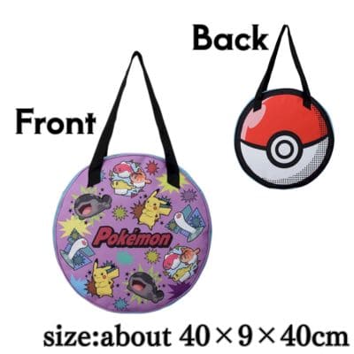 [All-over pattern]Pokemon [PtZ] Comic art style storage bag