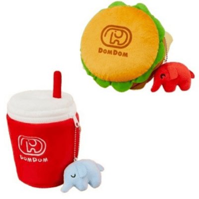 ■DomDom Hamburger Domzo-kun Full Mascot Pouch