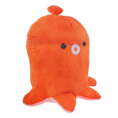 [Red] Ultra BIG dome-shaped cushion octopus wiener