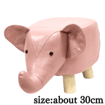 [Elephant] Animal Stool 3