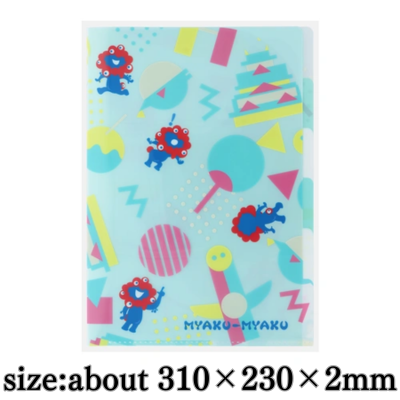 [Blue] EXPO2025 Myakumyaku 5P Clear File A