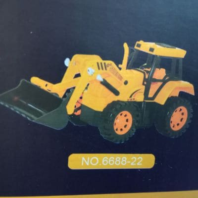 ★One-shot win!★[Bulldozer] Jumbo Working RC　※Box damaged