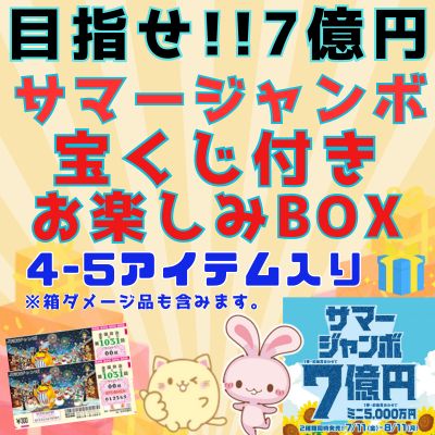 Summer Jumbo Lottery Fun Box with 4-5 items