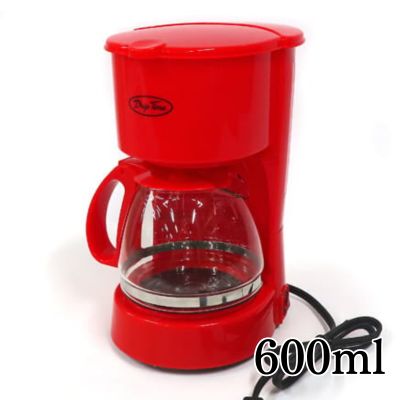 [Red] Drip Time Glass Coffee Maker