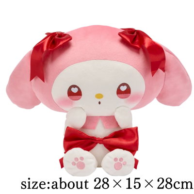 Cute and relaxed Sanrio Characters Large Plush Toy "My Melody" RIBBON HOLIC