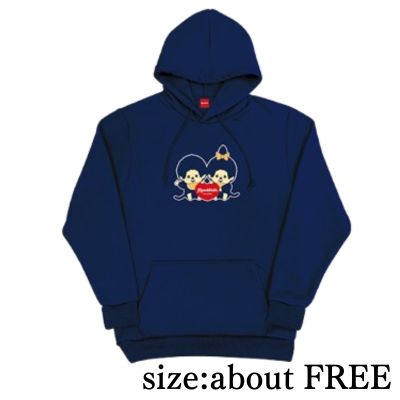 [Navy] Monchhichi Sweatshirt