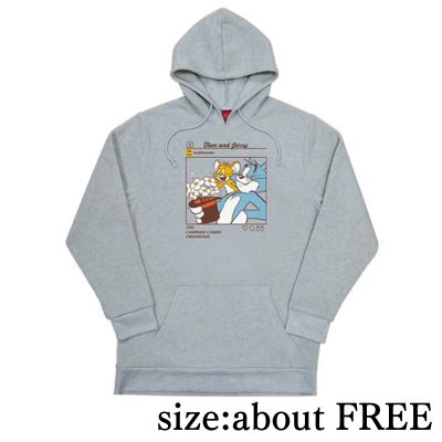 [Gray] Tom and Jerry Sweatshirt