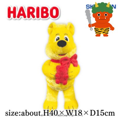 ★Setsubun★HARIBO Gold Bear & Gummy Big Plush Toy