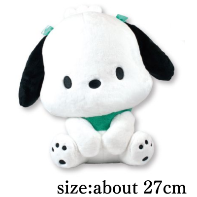 [Pochacco] Sanrio Characters Ribbon Sitting Doll BIG Type 2