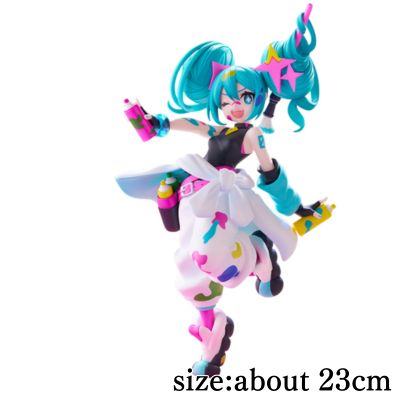 【차지로 GET】하츠네 미쿠 Trio-Try-iT Figure-페인트 걸 ※상자 데미지 있음