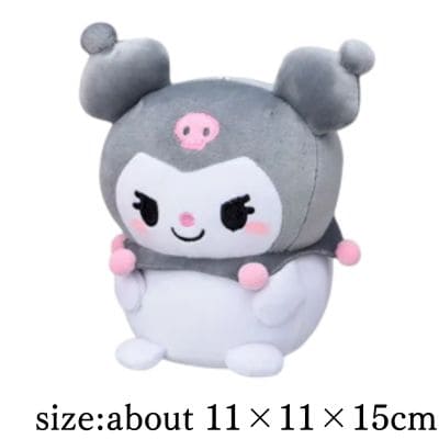 [Get it by charging] Cute and cute Sanrio Characters Pocha-Chima Plush Toy Vol.2 (EX) ~Kuromi~ *Stained