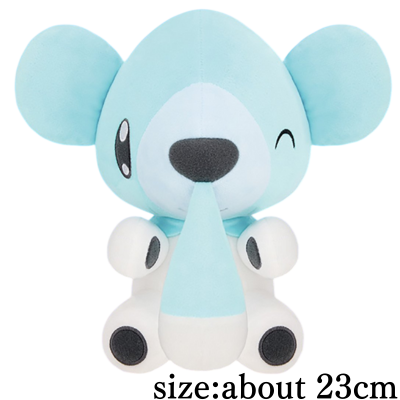 [Kumashun] Pokémon Mofugutto Color Selection Plush Toy White ~Kumashun Peropupu~