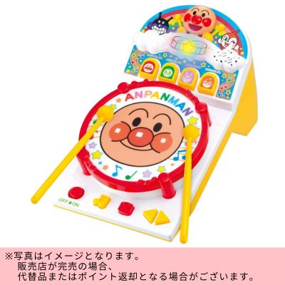 ◇Anpanman Have fun at home! Drum and drum ♪ *Direct delivery product, delivery date and time cannot be specified