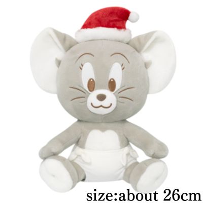 [Toffee] Tom and Jerry Christmas Big Plush Toy